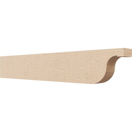 Ekena Millwork 2in. W x 4in. H x 24in. L Del Monte Woodgrain TimberThane Rafter Tail, Primed Tan RFTUR02X04X24DELRCPR